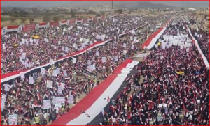 رئيس اللجنة الثورية العليا : أن هذا اليوم يجب أن يكون يوما خالدا لفضح الجريمة الكبرى ضد الشعب اليمني 
