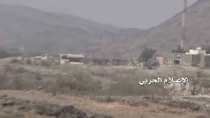 إعطاب آلية في موقع جلاح بجيزان